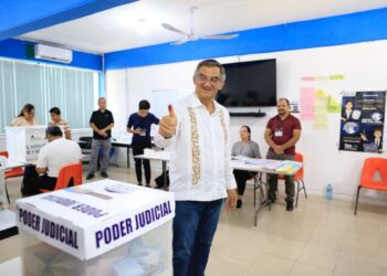 AFIRMA AMÉRICO VILLARREAL En Tamaulipas se desarrolla una jornada electoral en paz