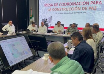 REVISAN PLAN DE ACCIÓN Reforzan seguridad en carreteras fronterizas de Tamaulipas