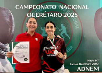 Atletas UAT representan a México en el panamericano de esgrima en Brasil