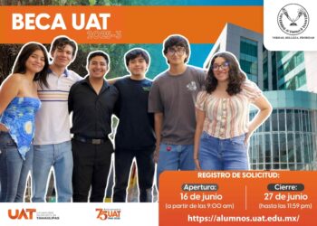 Abre la UAT convocatoria de becas para el período 2025-3