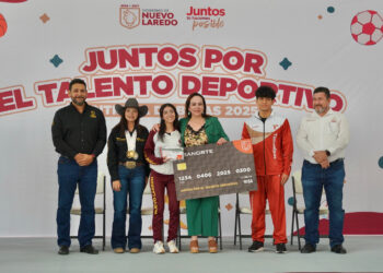 GOBIERNO MUNICIPAL REALIZA PRIMERA DISPERSIÓN DE LA BECA “JUNTOS POR EL TALENTO DEPORTIVO 2025”