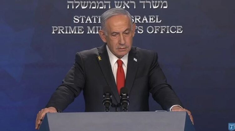 NETANYAHU A TRUMP Agradece por apoyar la defensa del cielo israelí
