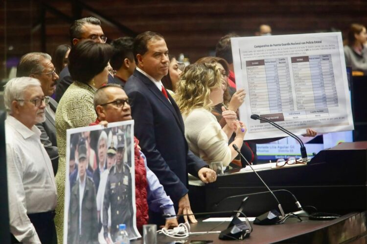 EN LO GENERAL Aprueban diputados dictamen que expide nueva Ley de GN