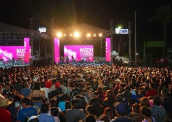 MÁS DE 60 MIL Celebran 177 Aniversario de Nuevo Laredo con fiesta, música y sabor