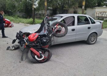 En incremento accidentes de motociclistas en la ciudad