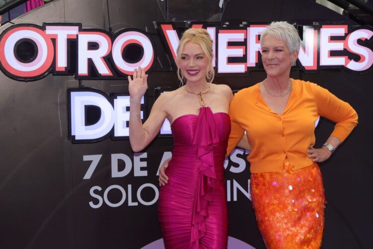 EN MÉXICO EN LA PREMIER DE ‘OTRO VIERNES DE LOCOS’ Jamie Lee Curtis y Lindsay Lohan desatan euforia