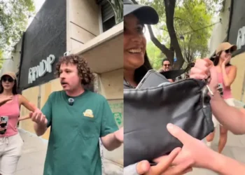 Luisito Comunica responde a protesta y exhibe la incongruencia de una manifestante