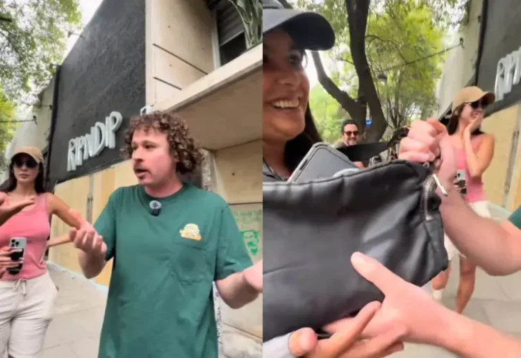 Luisito Comunica responde a protesta y exhibe la incongruencia de una manifestante