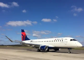 Delta evita colisión con bombardero en pleno vuelo