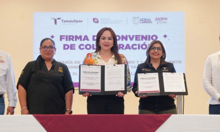 CARMEN LILIA CANTUROSAS Fortalece la agenda ecológica en Tamps
