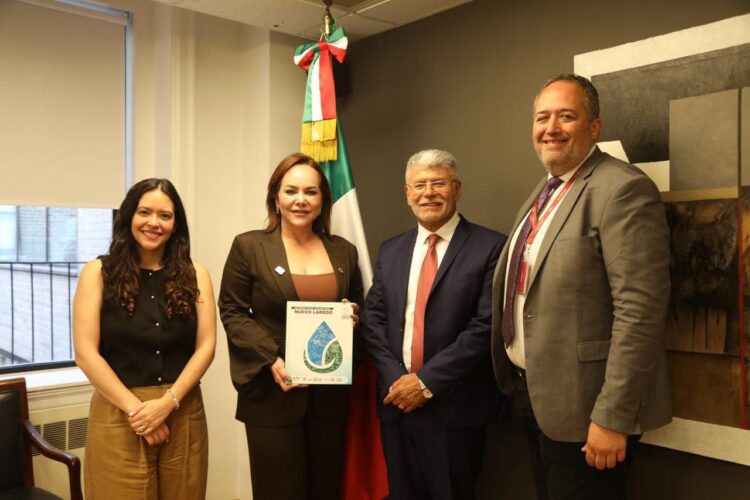 CARMEN LILIA CANTUROSAS EN EU Promueve a NLD como capital aduanera y destino de inversión