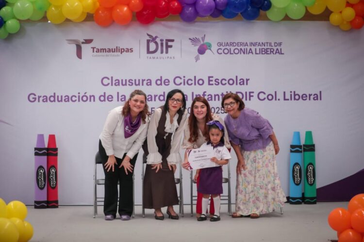 Gradúa a más de 2 mil 700 niños de nivel preescolar en el estado