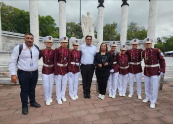 Gana UAT 2do lugar en competencia nacional de escoltas y bandas de guerra