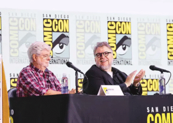 Encuentro legendario: George Lucas y Guillermo del Toro brillan en la Comic-Con