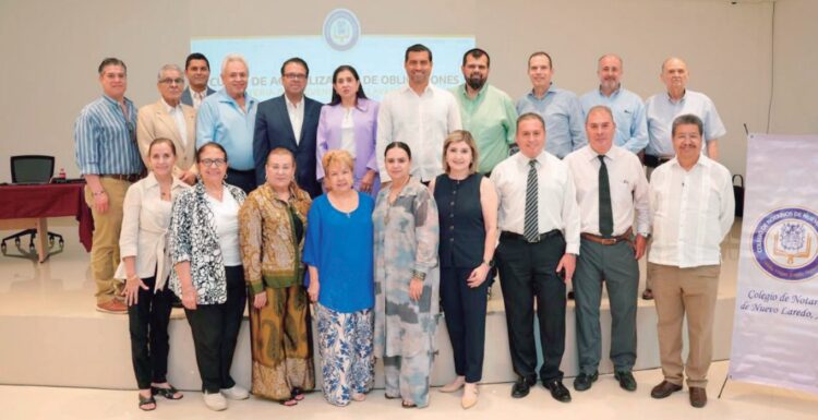 COLEGIO DE NOTARIOS DE NUEVO LAREDO Realiza curso contra el lavado de dinero