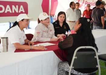 FRACCIONAMIENTO EL CAMPANARIO Carmen Lilia lleva programa Presidencia Cerquita de Ti