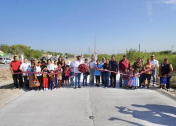 CARMEN LILIA EN EL CAMPANARIO Entrega obras de repavimentación