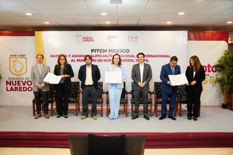 NUEVO LAREDO EJEMPLO NACIONAL EN FINANZAS PÚBLICAS; RATIFICA FITCH RATINGS CALIFICACIÓN CREDITICIA AAA