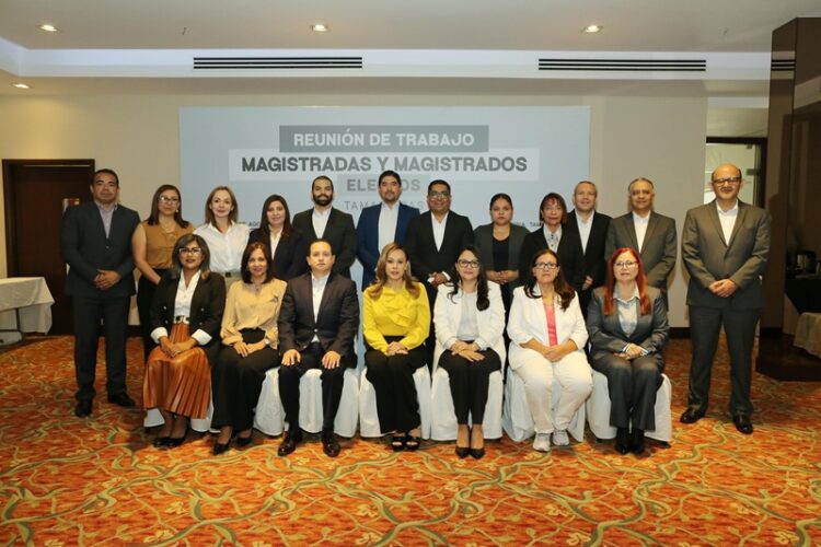 MAGISTRADOS Y MAGISTRADAS ELECTOS Arrancan trabajos para cambio histórico del Poder Judicial