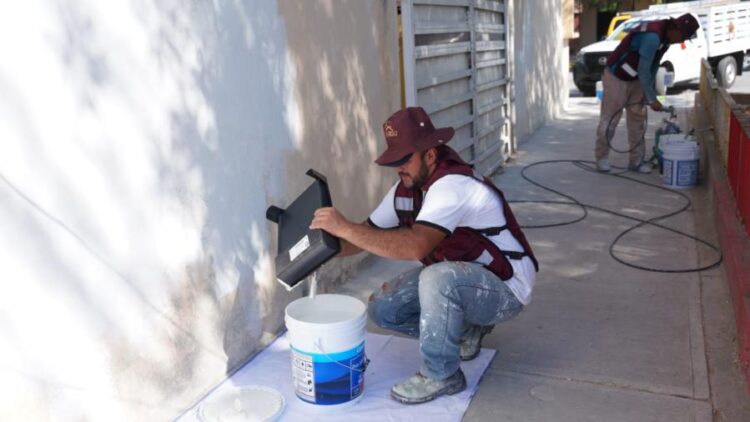 Avanza programa “pinta tu fachada”