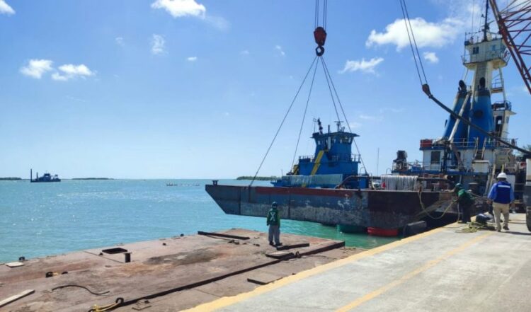 PUERTO NORTE Una realidad gracias a la inversión estatal en obra pública