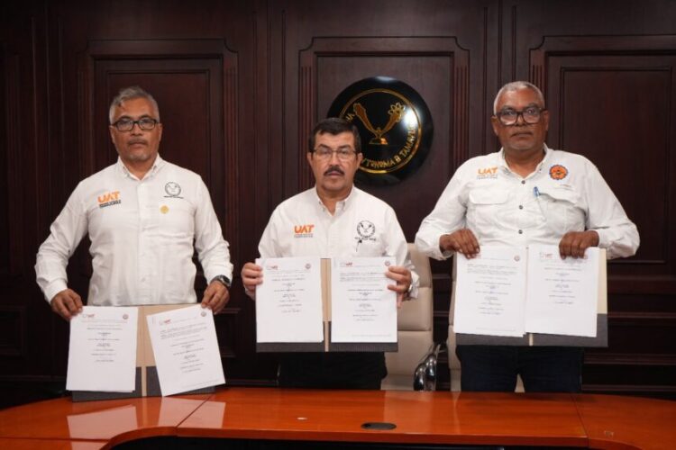 Acuerdan UAT y SUTUAT su contrato colectivo de trabajo