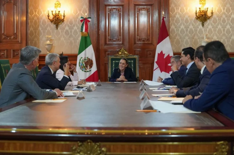 ANUNCIA SHEINBAUM Primer Ministro de Canadá estará de visita en México