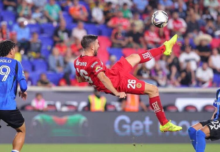 ¡Joyita de Paulinho! Chilena espectacular le da el triunfo a Toluca en la Leagues Cup