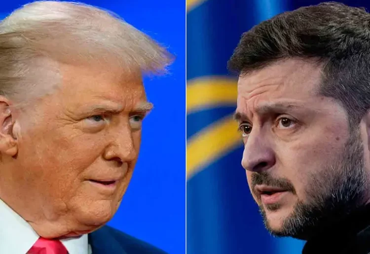 Trump presiona a Zelensky: “Intercambio de tierras por paz”