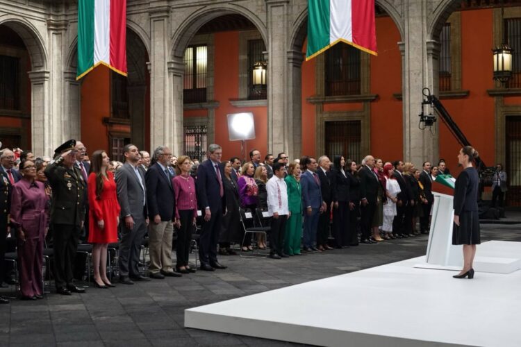 AMÉRICO VILLARREAL Asiste al Primer Informe de la presidenta Claudia Sheinbaum