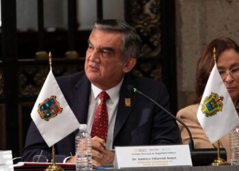 DESTACAN AVANCES EN TAMAULIPAS Participa Américo en Consejo Nacional de Seguridad Pública