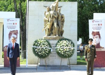 AMÉRICO VILLARREAL Preside la ceremonia del 178 aniversario de los Niños Héroes