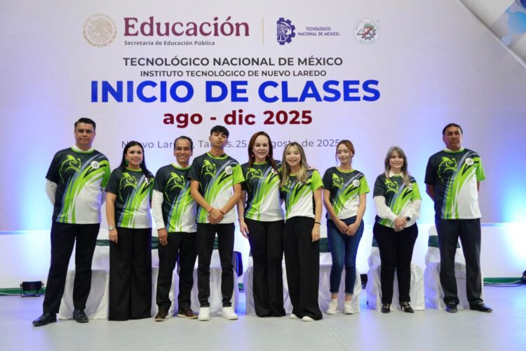 ENCABEZA ALCALDESA CARMEN LILIA CANTUROSAS EL ARRANQUE DEL CICLO ESCOLAR DEL TEC DE NUEVO LAREDO