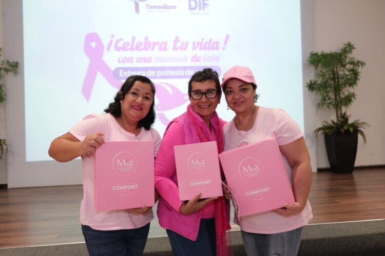 SOBREVIVIENTES DE CÁNCER DE MAMA DIF Tamaulipas invita a campañas permanentes de apoyo a mujeres