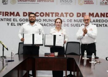 IMVISU E INSUS Firman convenio para escrituras en Las Torres