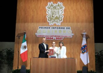 «JUNTOS LO HACEMOS POSIBLE»: PRESENTA CARMEN LILIA CANTUROSAS PRIMER INFORME DE RESULTADOS DEL SEGUNDO PERIODO
