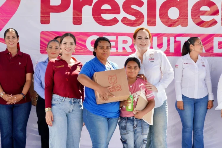 PRESIDENCIA CERQUITA DE TI Lleva Carmen Lilia servicios de gobierno a Los Encinos