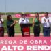 CARMEN LILIA CANTUROSAS Inaugura moderno Centro Deportivo