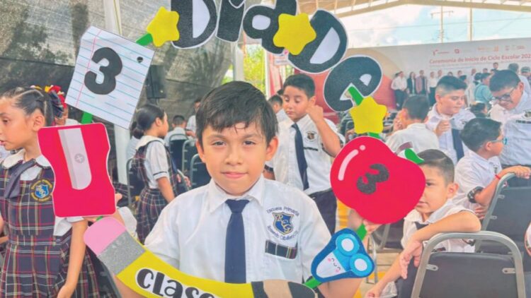 CICLO ESCOLAR 2025-2026 Arranca con 98 por ciento de asistencia