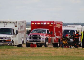 EN AEROPUERTO DE LAREDO Realiza simulacro de emergencia aérea