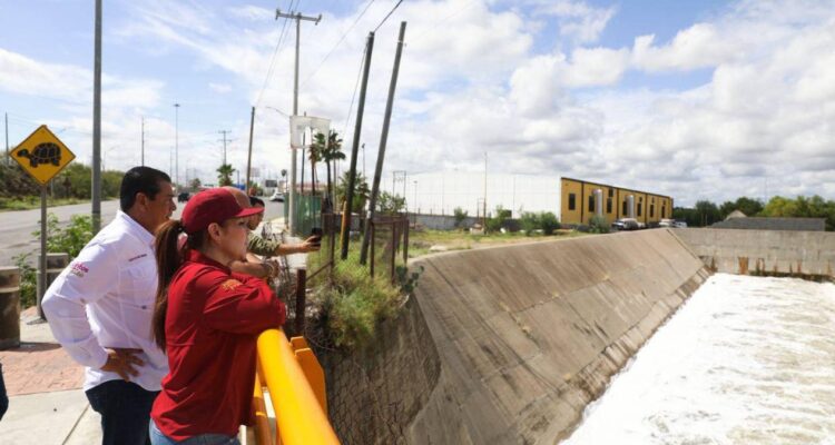 OPERATIVO ESPECIAL Atiende Carmen Lilia daños por la tormenta en NLD