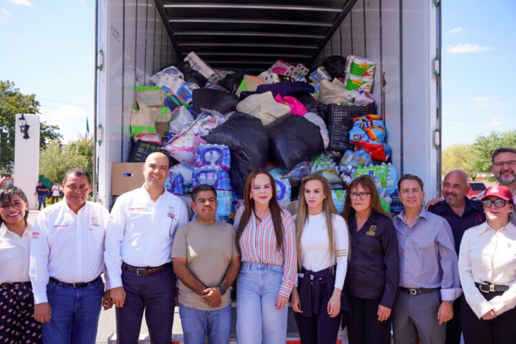 RESPONDEN A LLAMADO DE CLCR Neolaredenses envían más de 50 toneladas a damnificados