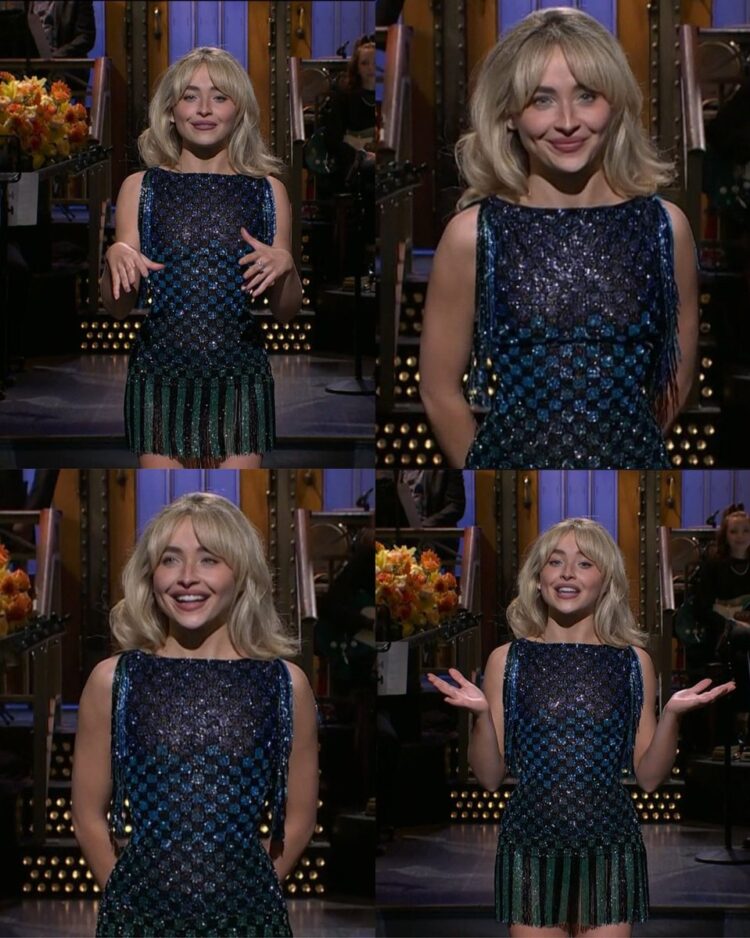 Parodia a Taylor Swift Sabrina Carpenter se ríe de las críticas