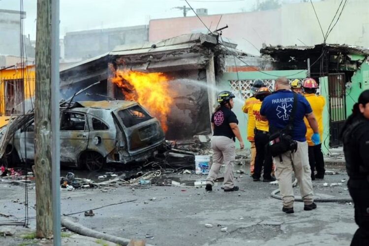 Explosión por acumulación de gas deja una víctima mortal