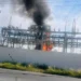 AL SUR DE LA CIUDAD Incendio en CFE deja sin luz y agua a vecinos