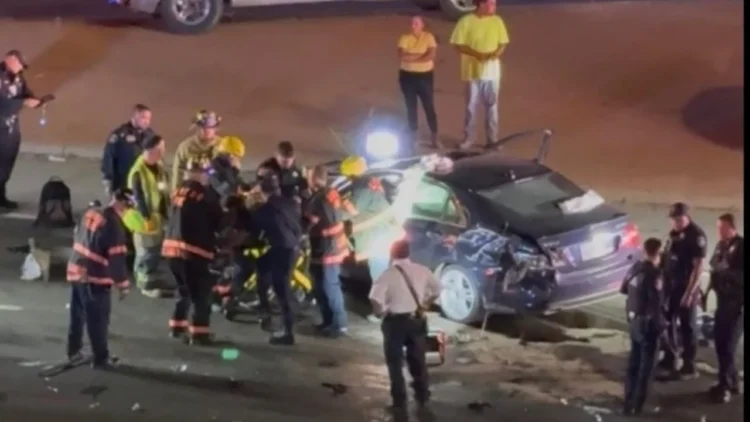 ACCIDENTE EN LAREDO Conductor resulta gravemente herido