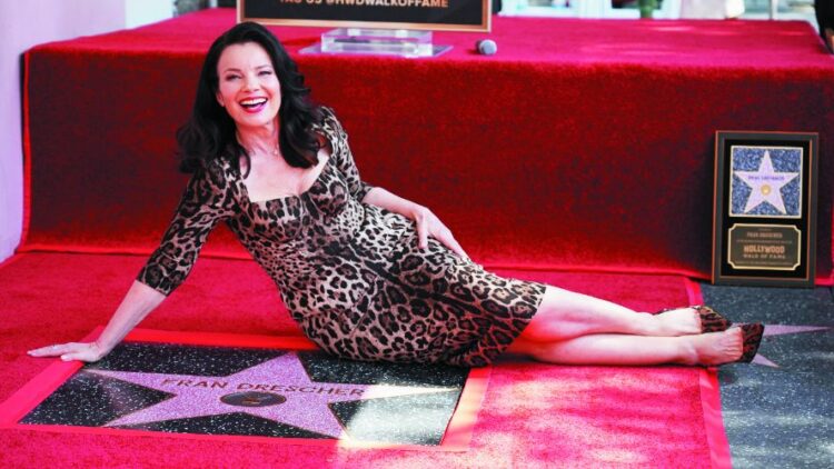 Fran Drescher recibe su estrella en el Paseo de la Fama ¡La Niñera brilla en Hollywood!