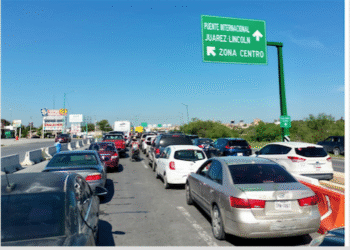Colapsan Puentes Internacionales por fin de semana largo…