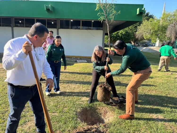 IMPULSA GOBIERNO MUNICIPAL REFORESTACIÓN Y PROYECTOS AMBIENTALES EN EL TEC DE NUEVO LAREDO 