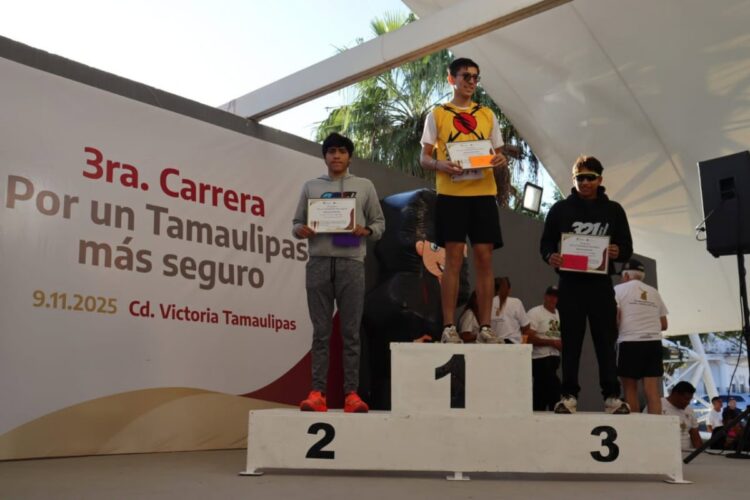 SECRETARÍA DE SEGURIDAD PÚBLICA Celebran Tercera Carrera “Por un Tamaulipas más Seguro”